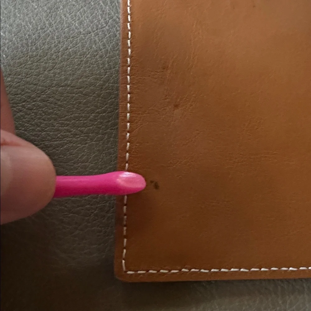 Rolex Brown Leather Men's belt wallet
